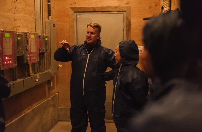 A hands-on look inside one of the barns at Fraser Valley Specialty Poultry